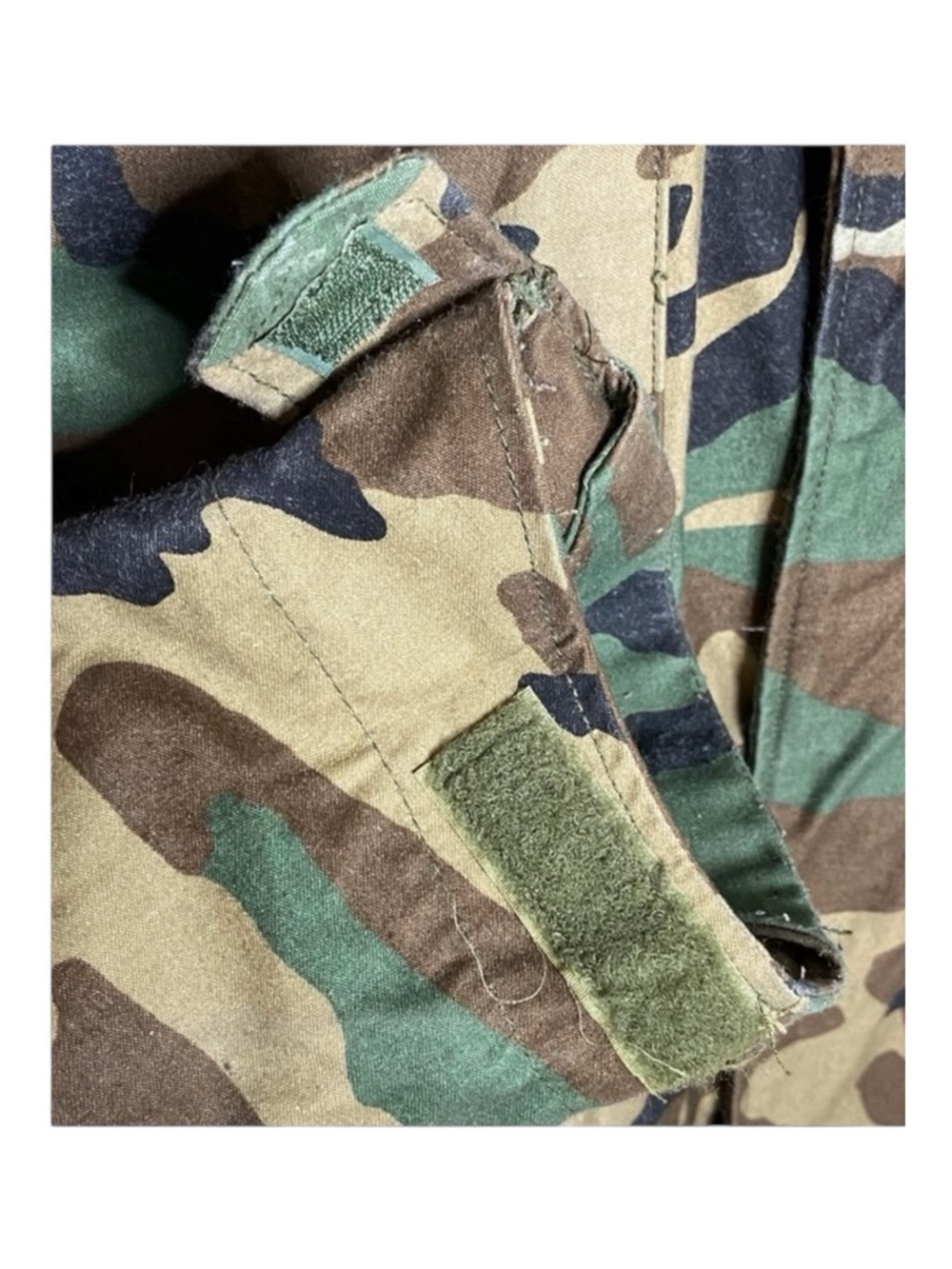 Vintage: Golden Mfg ☮︎︎ Military M65 Field Chore Jacket ☮︎︎ Army Camo Green ☮︎︎ - Picture 11 of 16